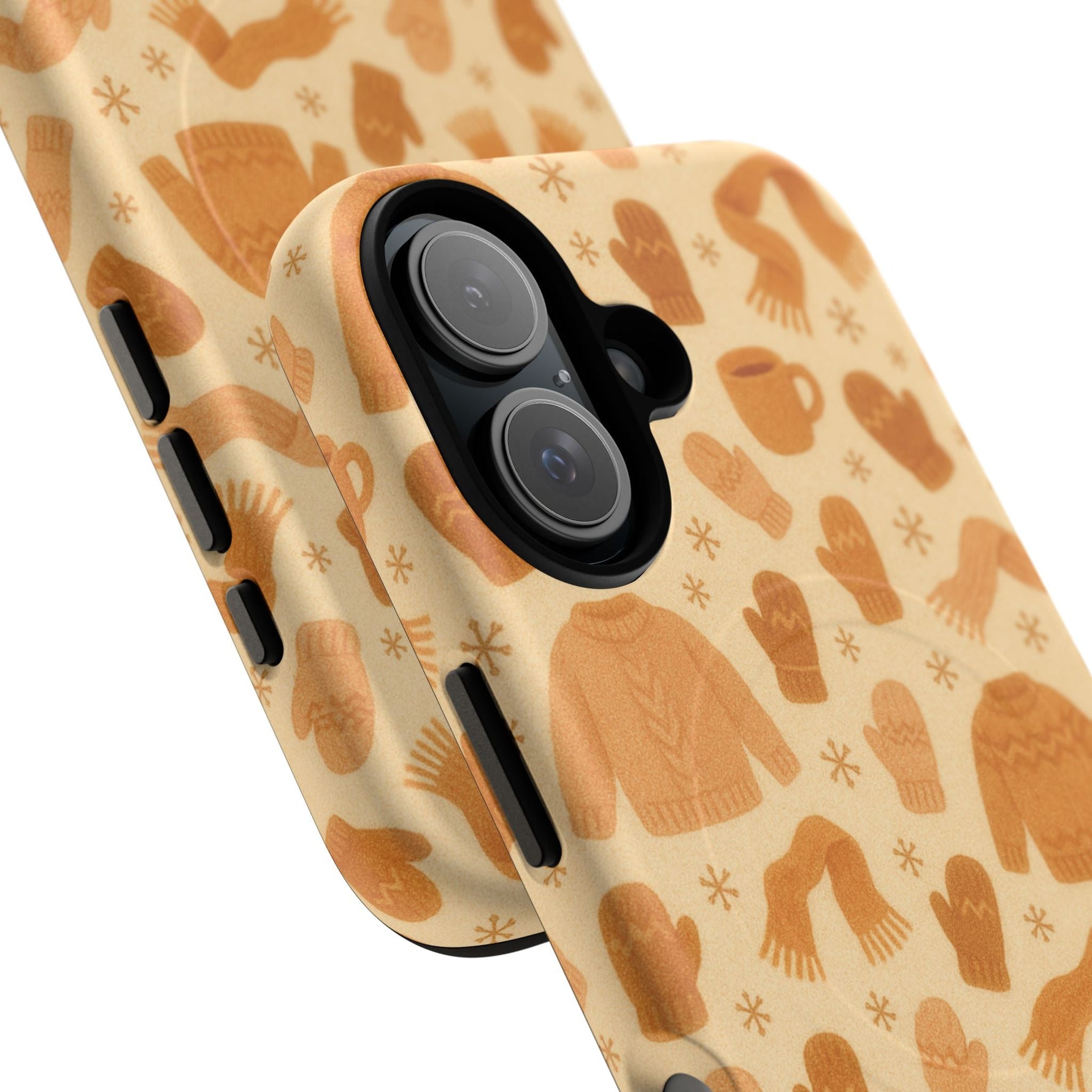 Cozy Winter Sweaters Holidays iPhone Case — Warm Knit Pattern with MagSafe  Shamo's