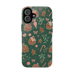 Holiday Gingerbread iPhone Case | MagSafe  Shamo's iPhone 16 Plus / Glossy