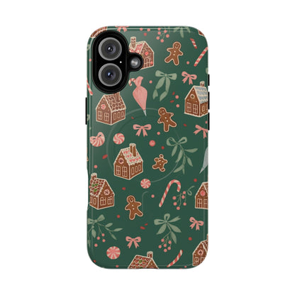 Holiday Gingerbread iPhone Case | MagSafe  Shamo's iPhone 16 Plus / Glossy