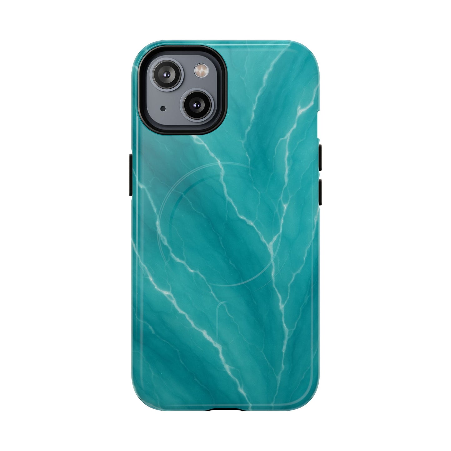 Ocean Aura Marble iPhone Case — MagSafe Compatible - Shamo's