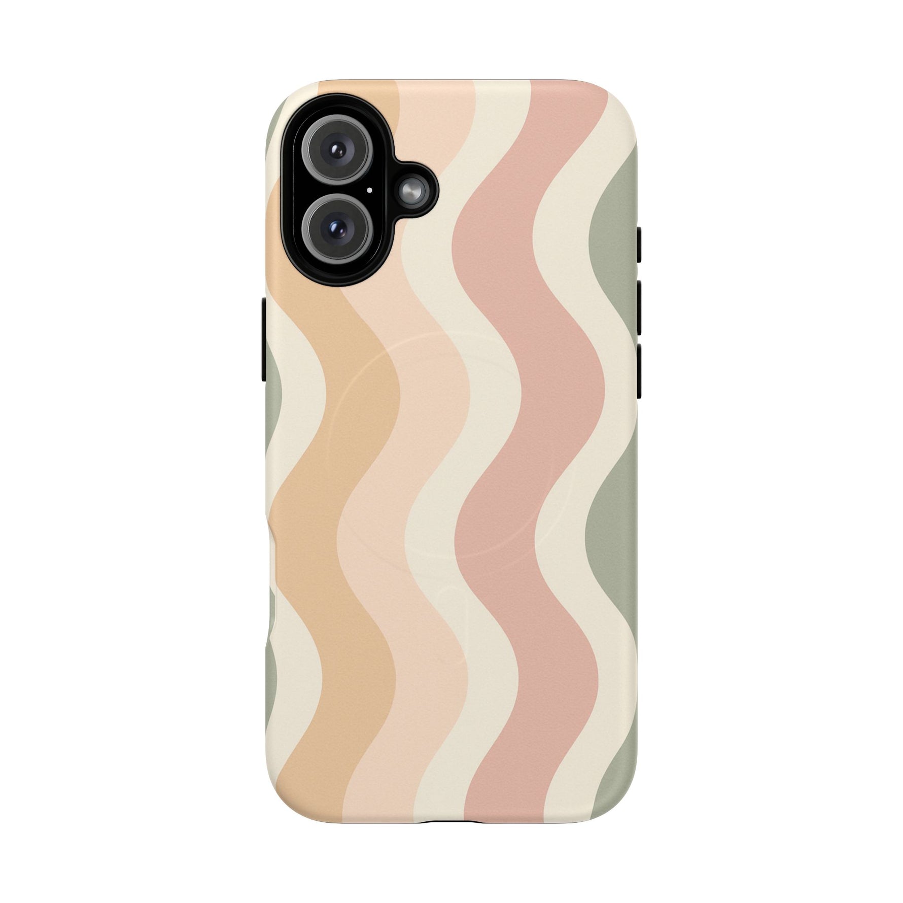 Wavy Lines iPhone Case - MagSafe - Shamo's