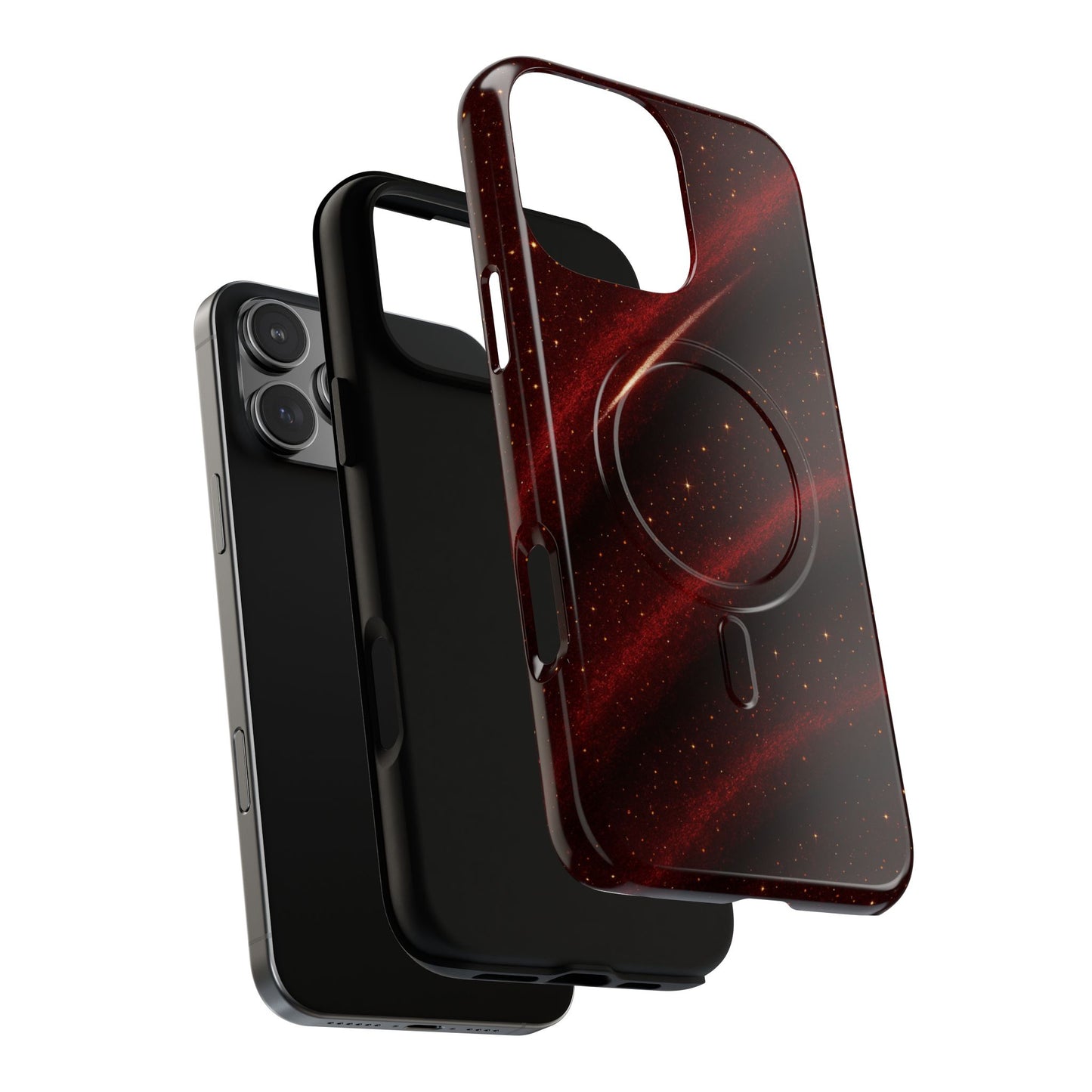 Red Nebula iPhone Case with MagSafe