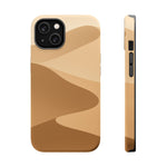 Neutral Desert Wave Design iPhone Case | MagSafe  Shamo's iPhone 14 / Matte