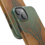 Abstract Tree of Life Design Golden Origin iPhone Case | MagSafe Compatible  Shamo's