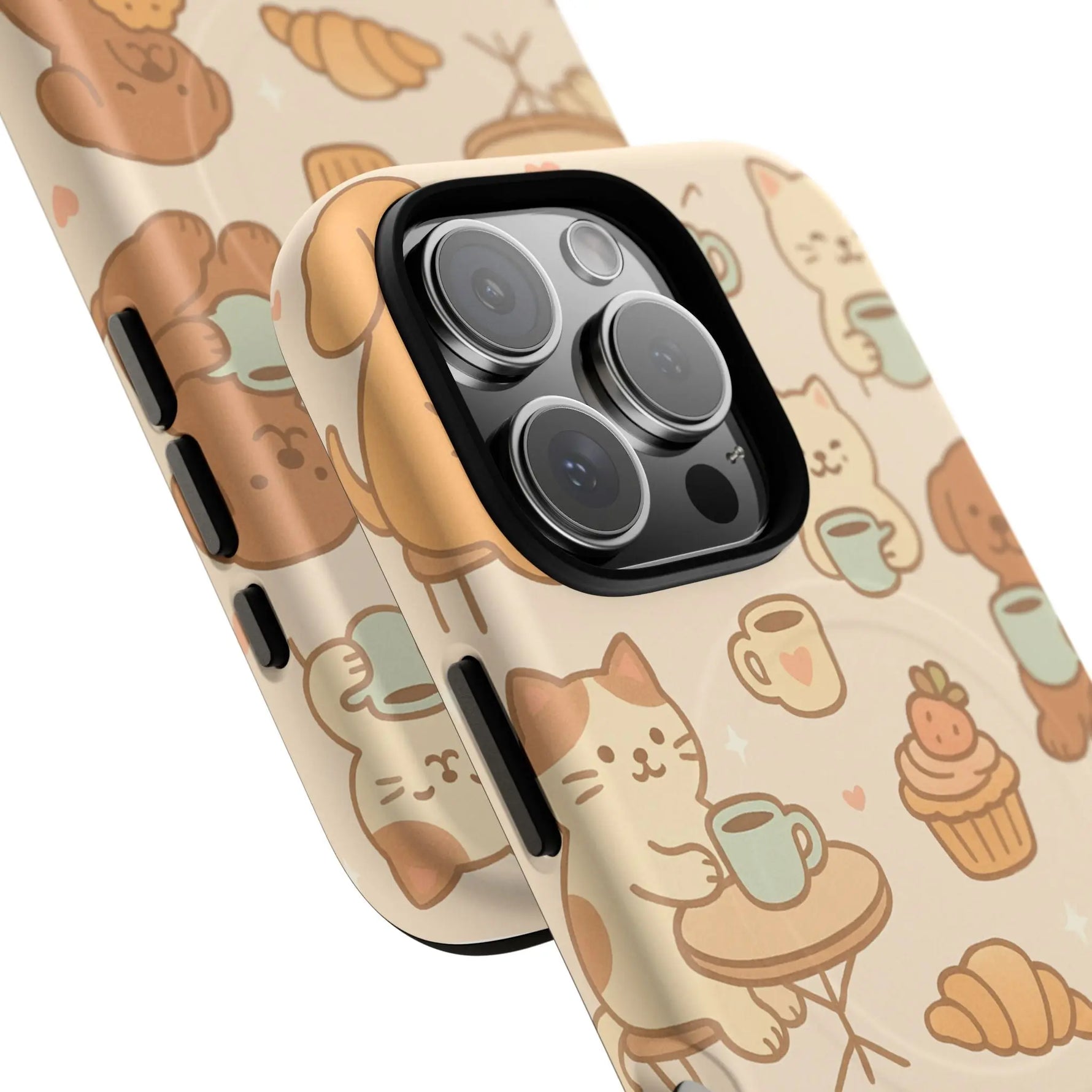 Coffee Cats & Dogs Phone Case with MagSafe  Shamo's