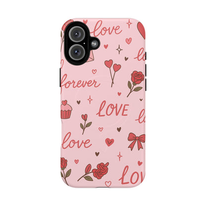Forever in Love iPhone Case (MagSafe compatible)  Shamo's iPhone 16 Plus / Matte