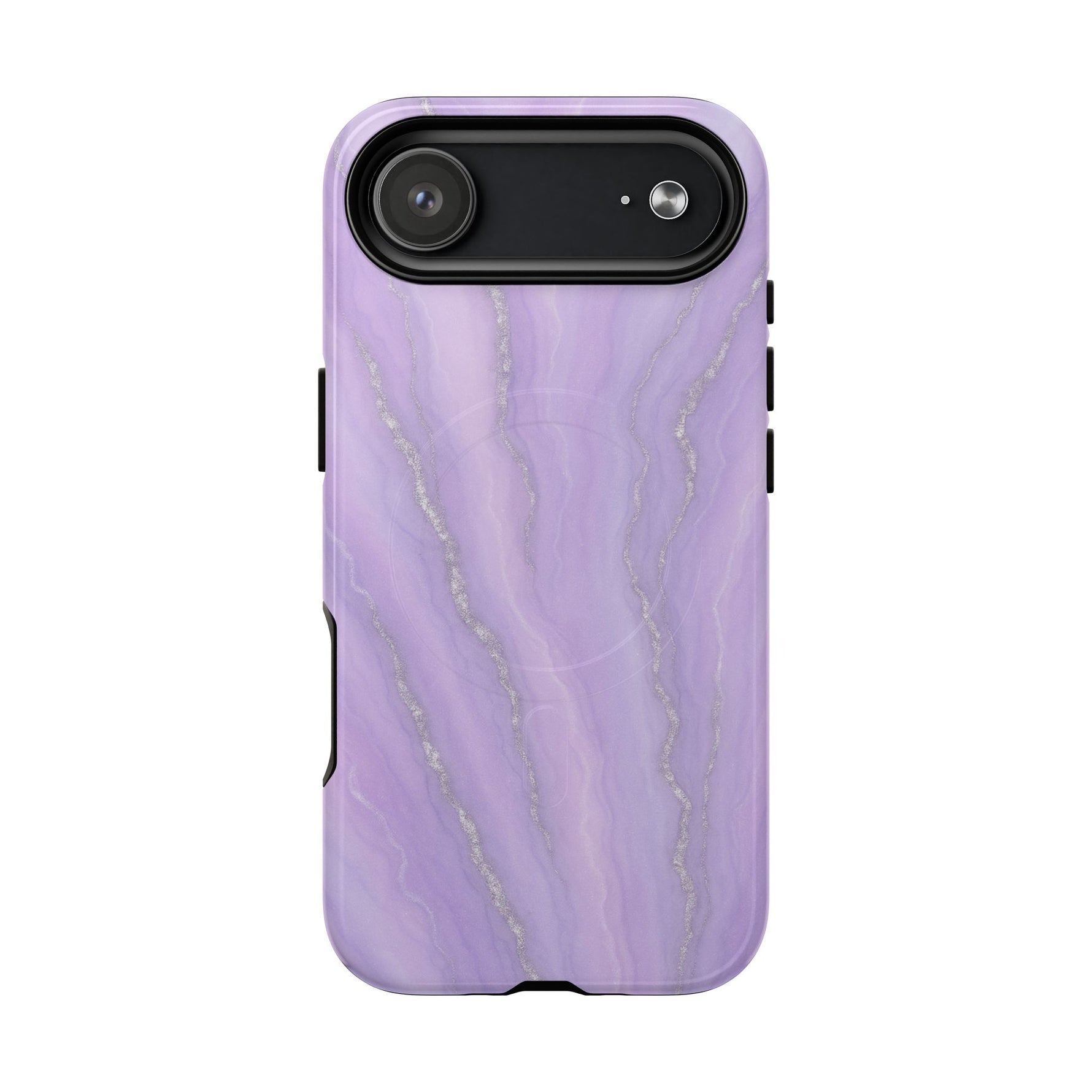 Lavender Marble iPhone Case with MagSafe - Shamo's