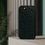 Dark Carbon Fiber Texture Magnetic Impact-Resistant iPhone Case | MagSafe compatible  Shamo's