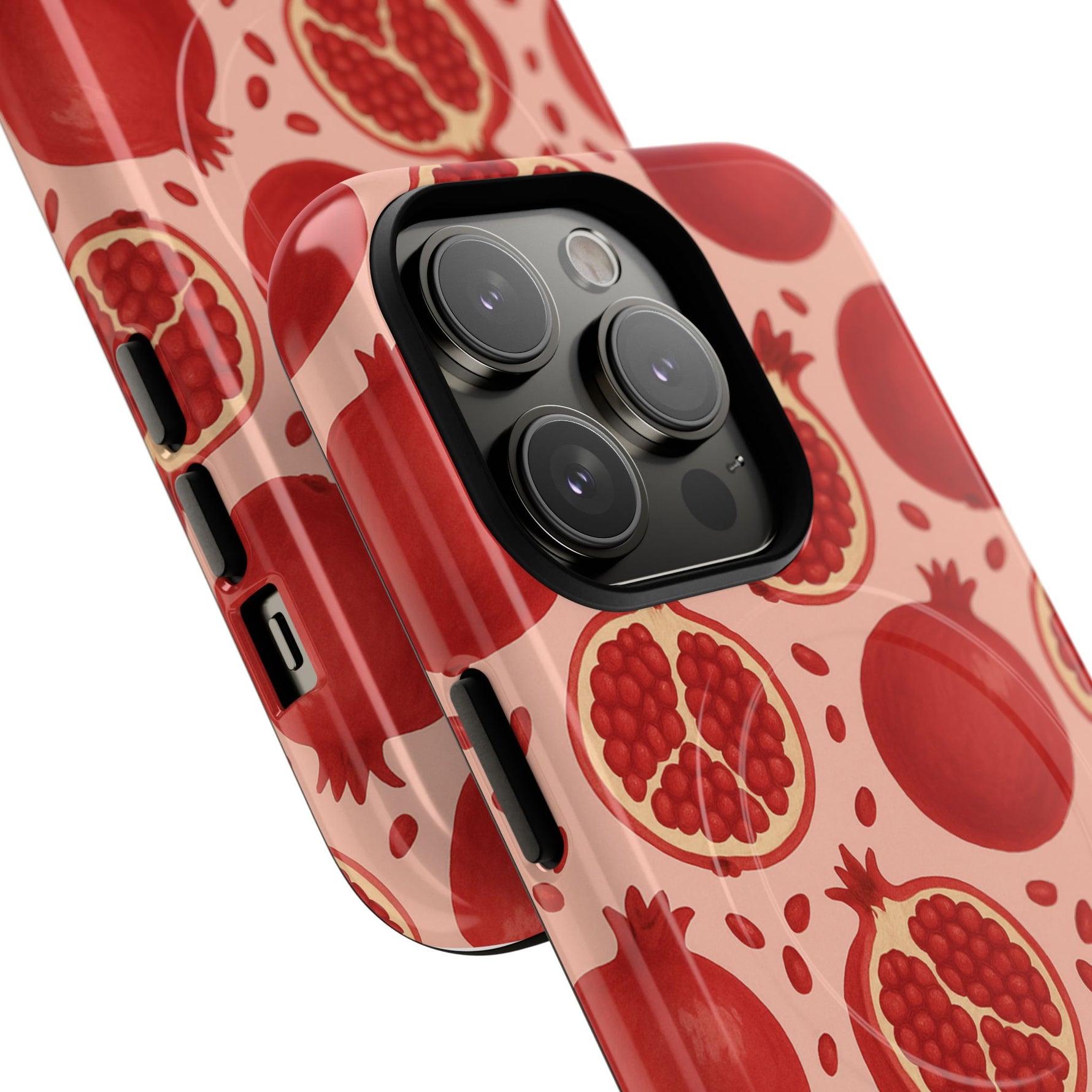 Pomegranate Fruit Tough iPhone Case | MagSafe Compatible - Shamo's