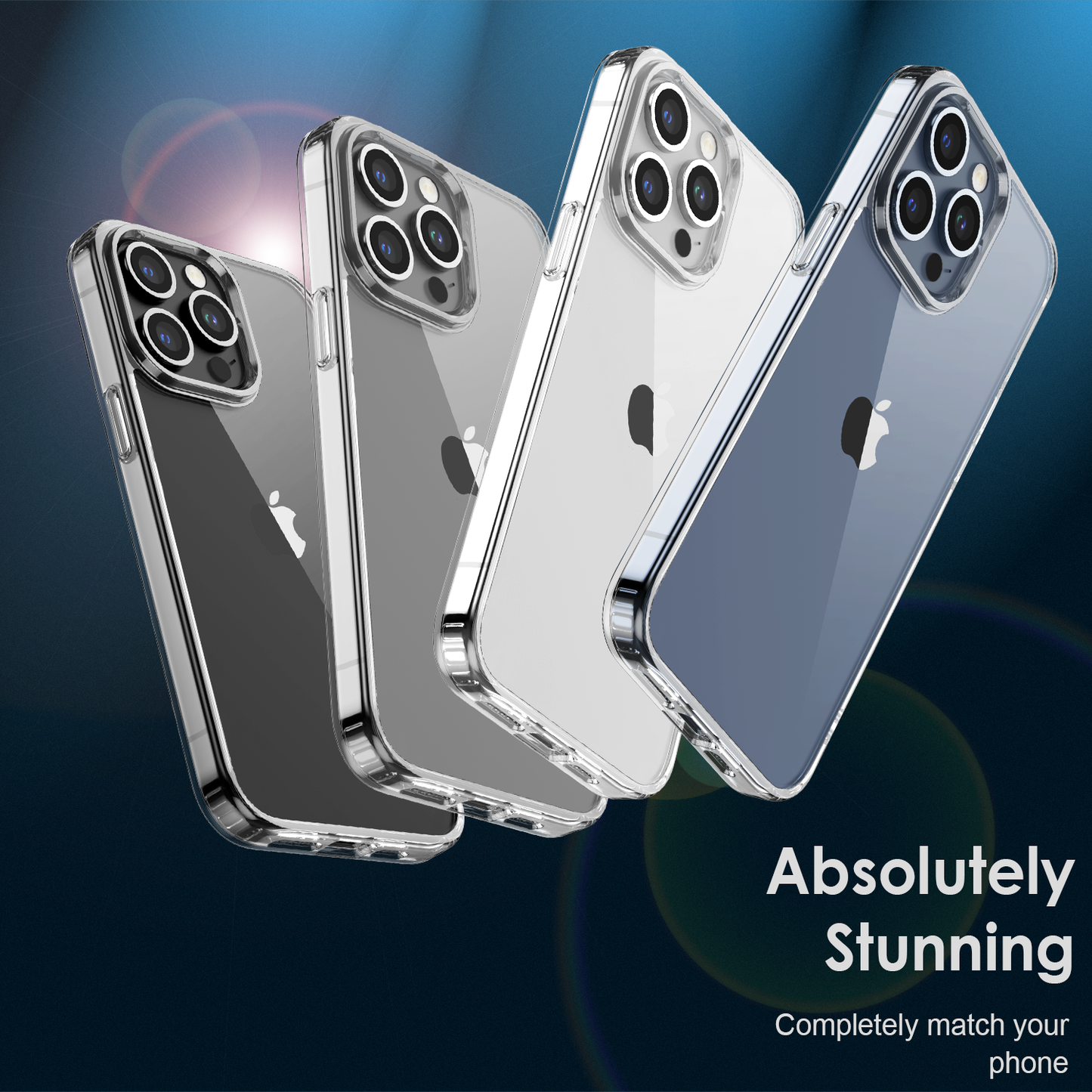 Hybrid Clear Case for iPhone 15 Pro