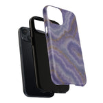 Purple Agate Marble iPhone Case with MagSafe  Shamo's