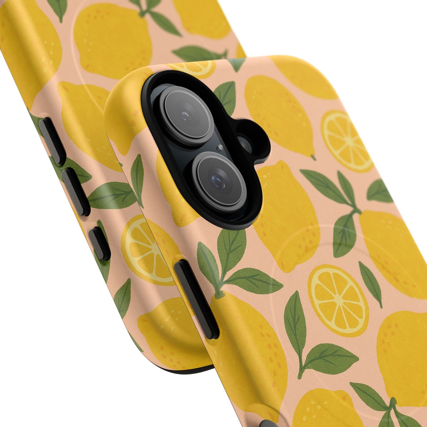 Lemon Fruit Design iPhone Case | MagSafe Compatible