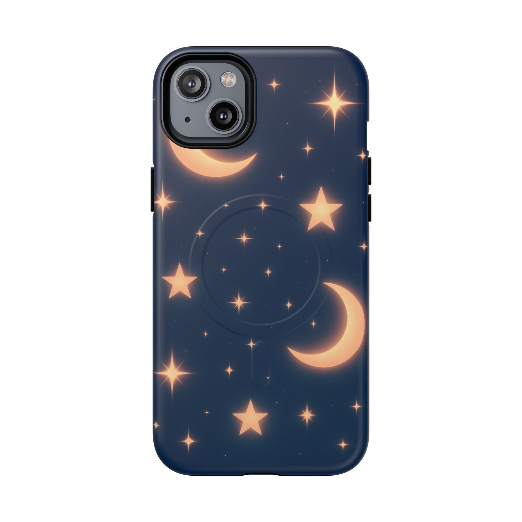 Moon Glow Magic Case for iPhone - Star and Moon Design | MagSafe - Shamo's
