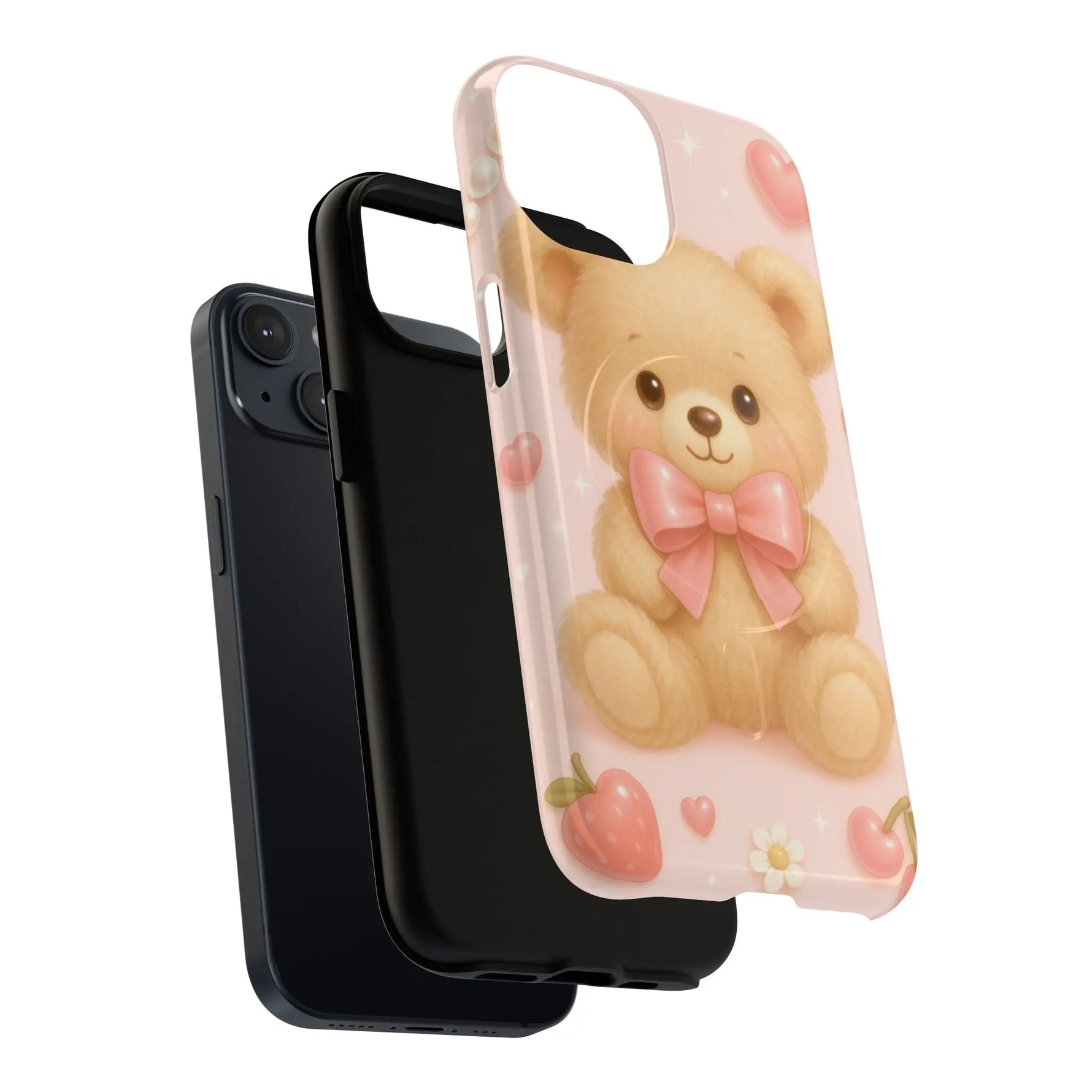 Ribbon Teddy Bear Love iPhone Case with MagSafe  Shamo's