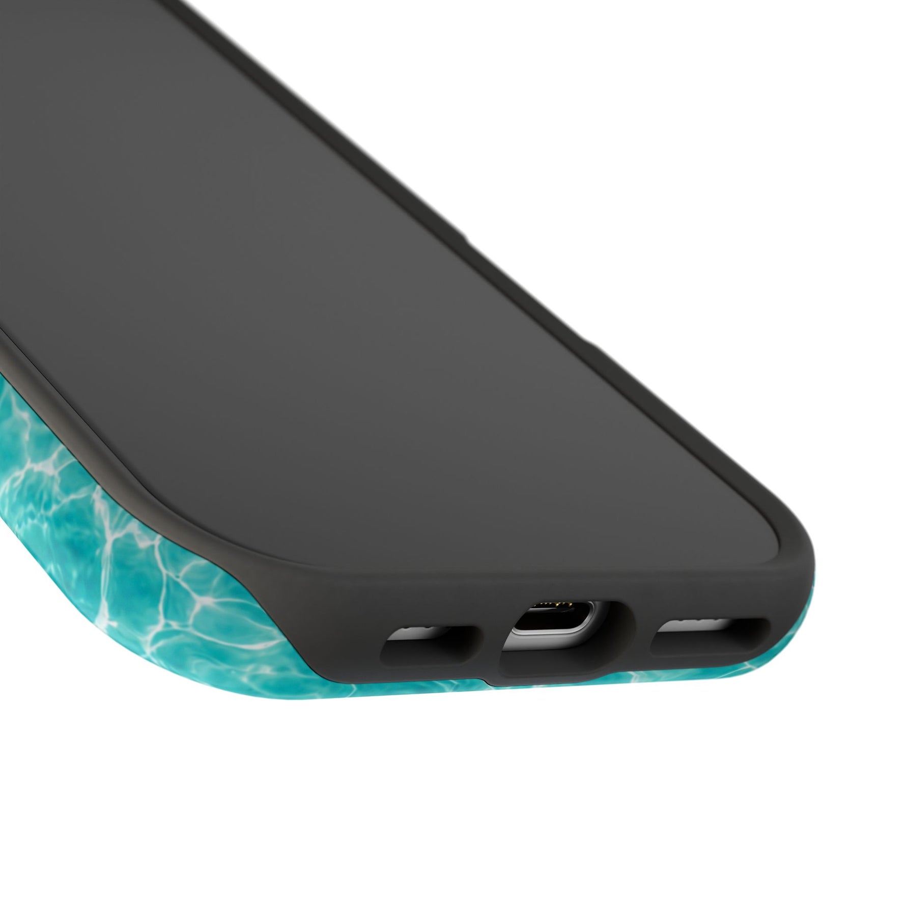 Turquoise Tide Crystal Clear Water MagSafe Phone Case – Tropical Aqua Ocean Ripple Protective Cover