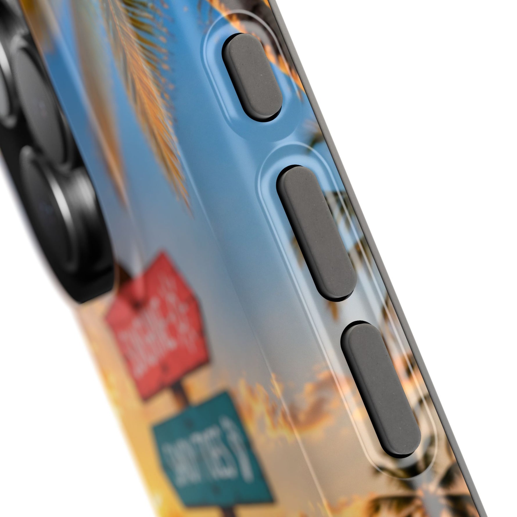 Hello Summer Phone Case — Tropical Beach MagSafe Impact-Resistant Case