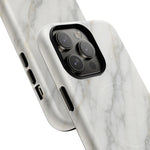 Classic White Marble iPhone Case with MagSafe  Shamo's