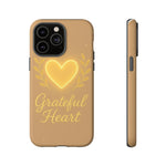 Grateful Heart iPhone Case — Warm Neon Heart - Shamo's