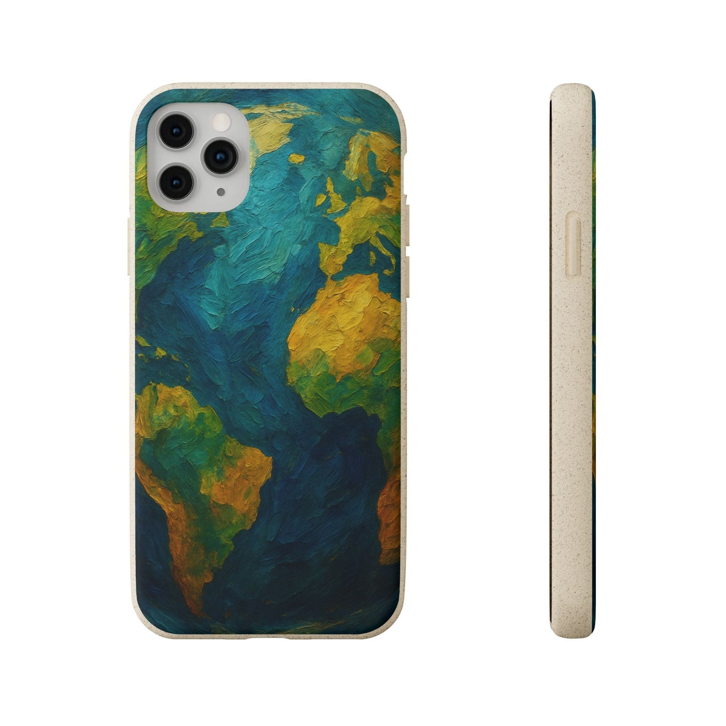 Biodegradable Phone Case — Earth Illustration Eco-Friendly Case  Shamo's iPhone 11 Pro Max