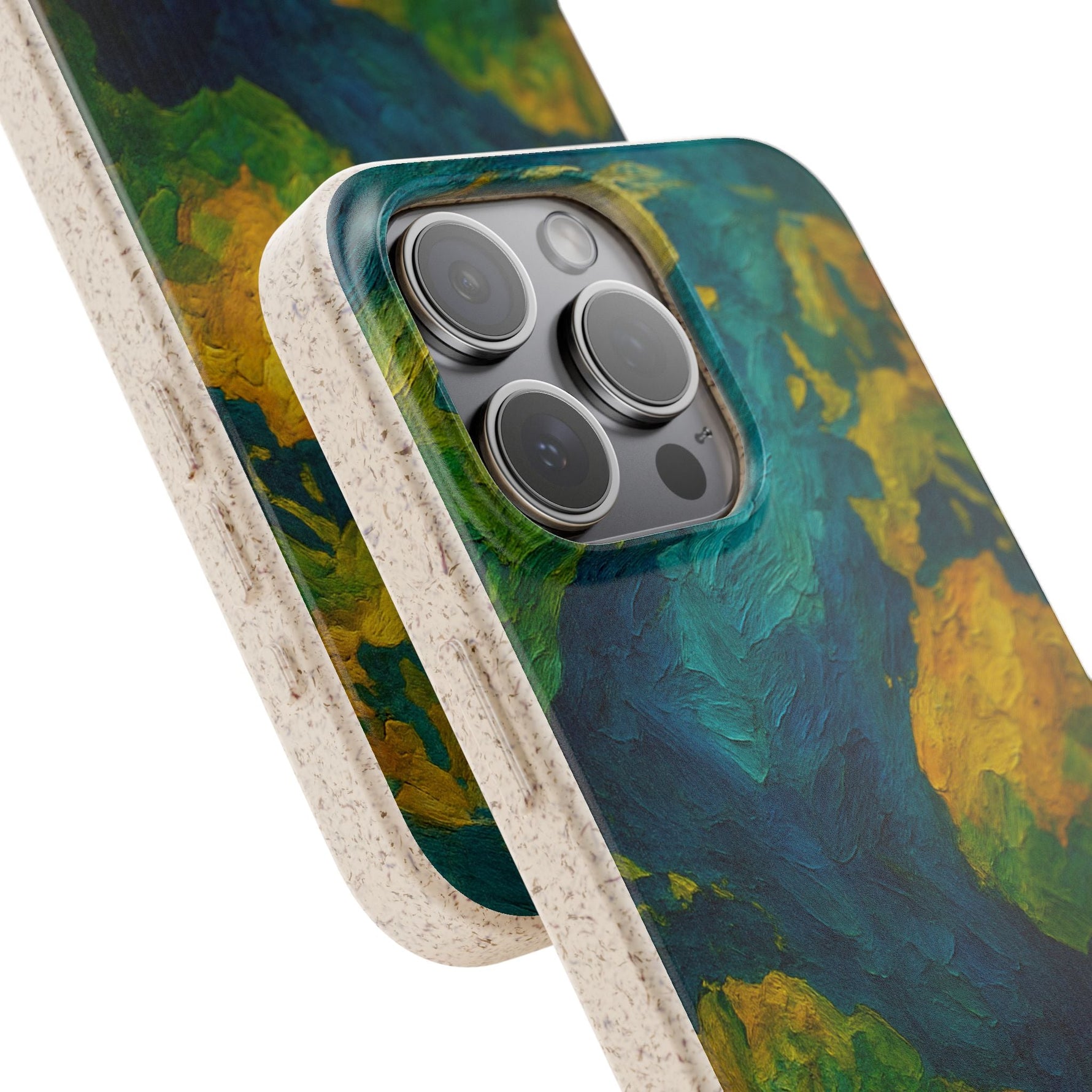 Biodegradable Phone Case — Earth Illustration Eco-Friendly Case  Shamo's