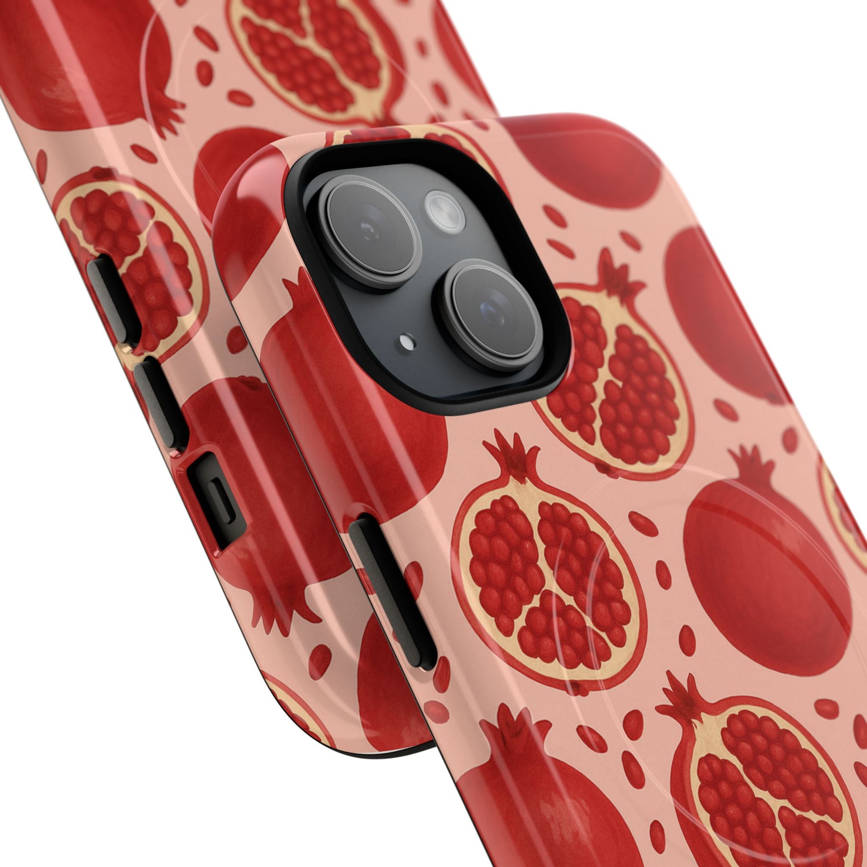 Pomegranate Fruit Tough iPhone Case | MagSafe Compatible - Shamo's