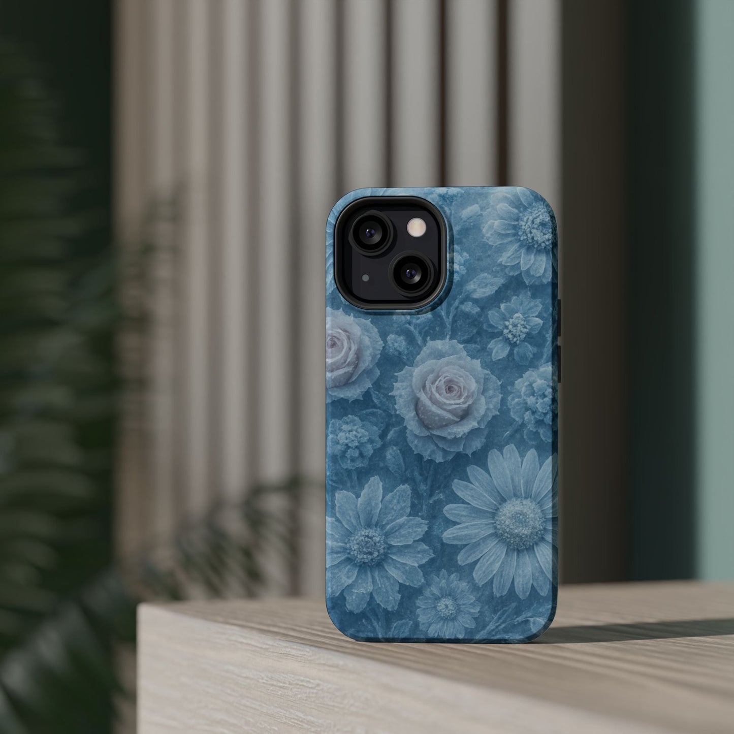 Frozen Beauty Floral Rose iPhone Case | MagSafe compatible  Shamo's