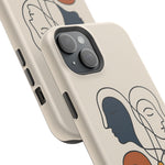 "Connected Lines" Minimalist iPhone Case — MagSafe, Magnetic Impact-Resistant  Shamo's