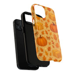Autumn Harvest iPhone Case — Pumpkin & Haystack Fall with MagSafe - Shamo's