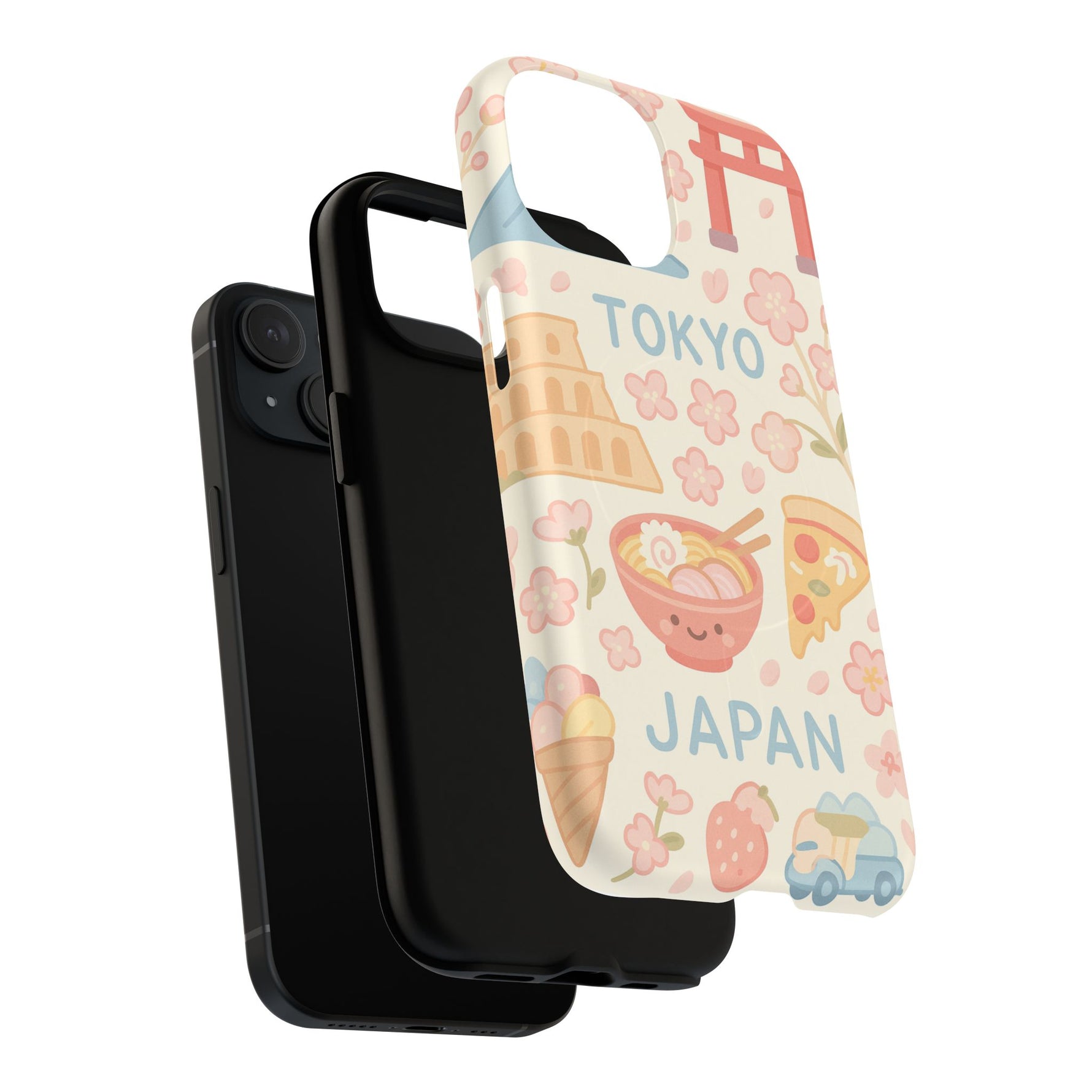 Tokyo Travel iPhone Case - Cute Japan Design | MagSafe - Shamo's