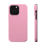 Cotton Candy Pastel Pink Impact-Resistant Phone Case | Slim Protective MagSafe-Compatible Cover