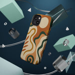 Abstract Earth-Tone Impact iPhone Case — MagSafe  Shamo's