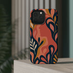 Floral Feminine Abstract MagSafe Impact-Resistant iPhone Case  Shamo's