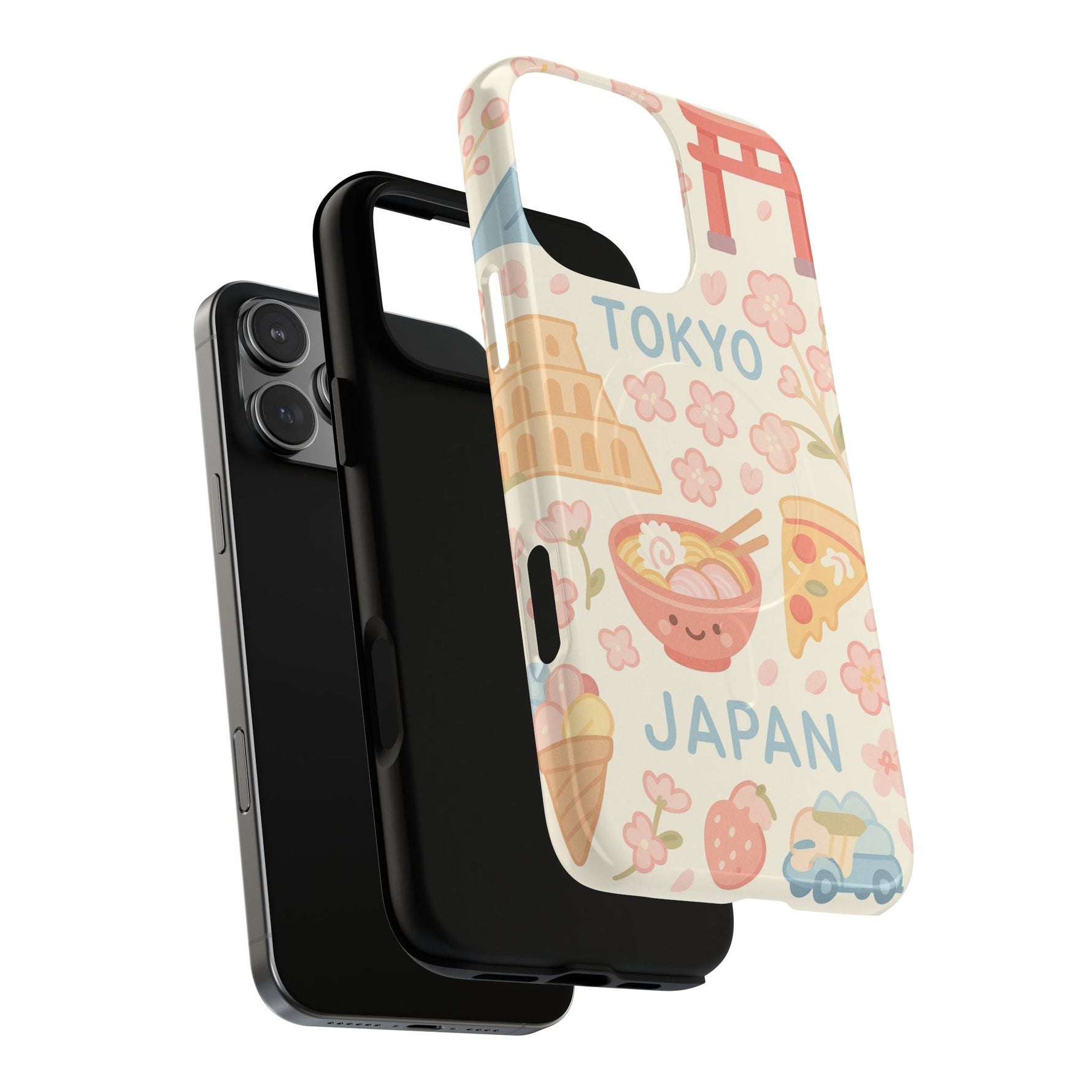 Tokyo Travel iPhone Case - Cute Japan Design | MagSafe  Shamo's