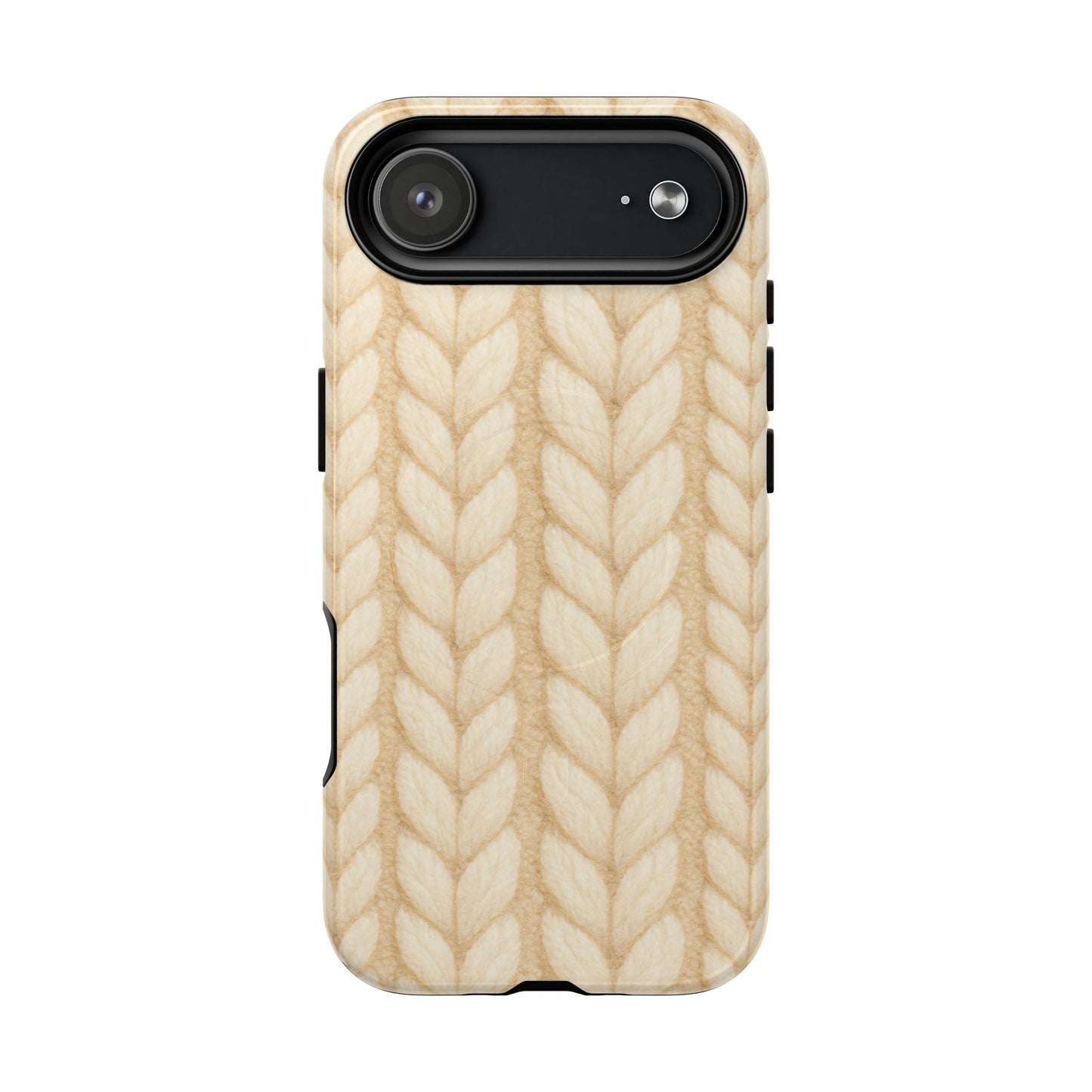 Cozy Knitted Texture Tough iPhone Case | MagSafe