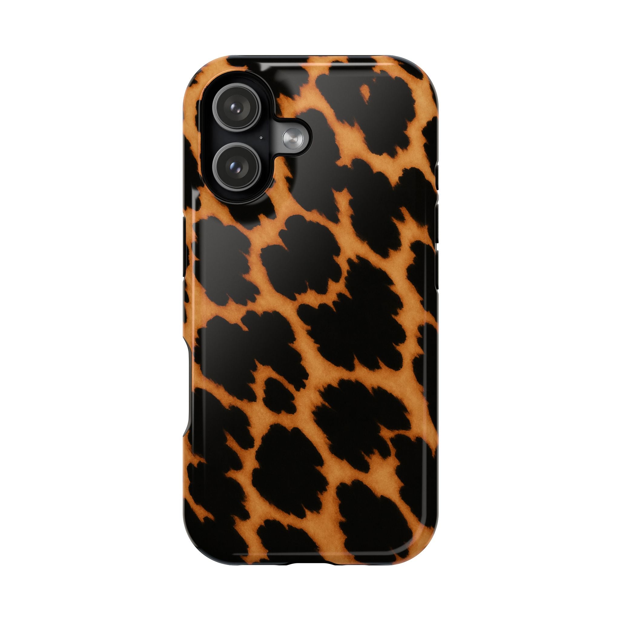 Leopard Print Impact-Resistant iPhone Case with MagSafe Compatibility  Shamo's iPhone 17 Pro Max / Matte