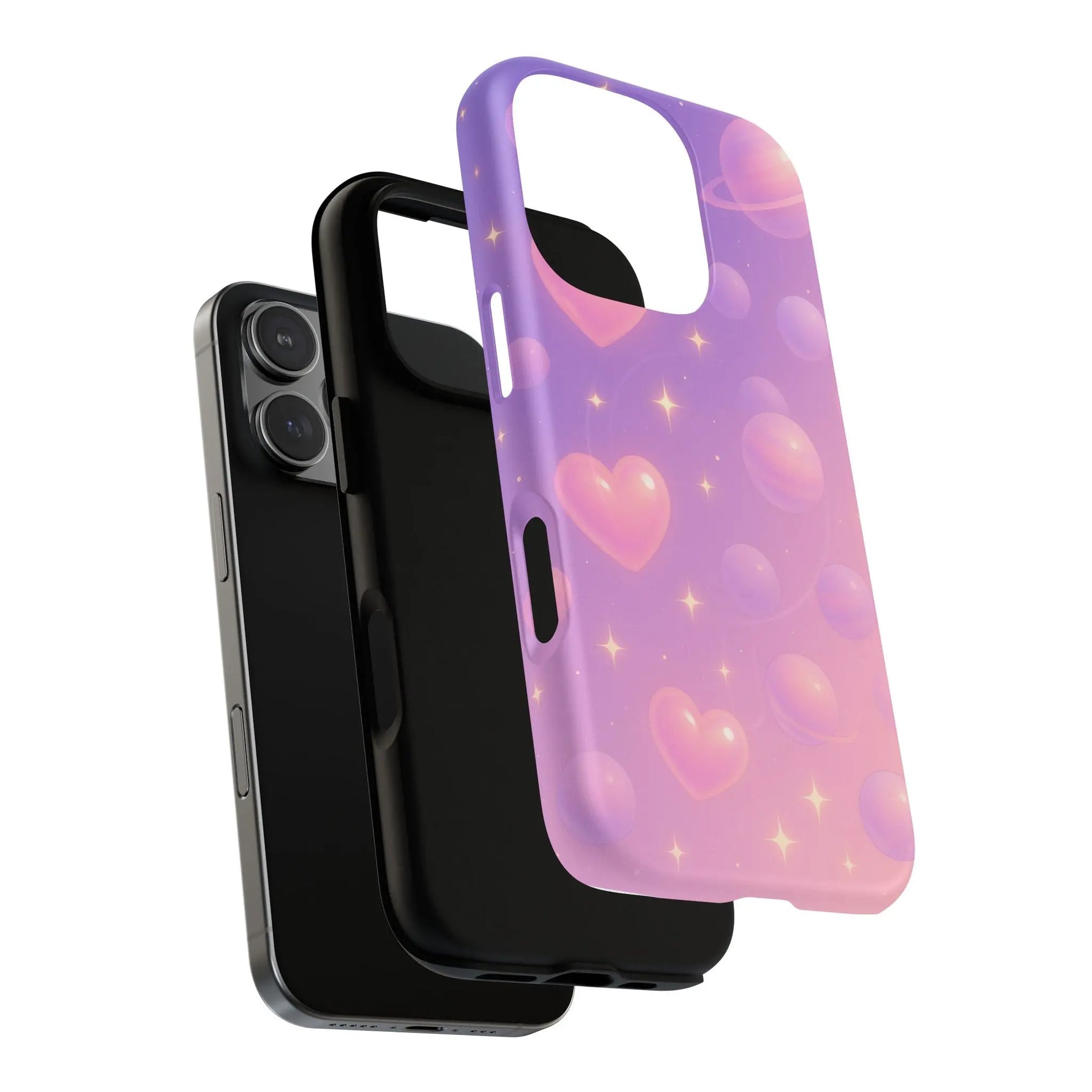 Galactic Hearts iPhone Case with MagSafe  Shamo's