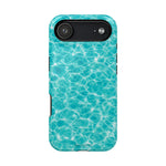 Turquoise Tide Crystal Clear Water MagSafe Phone Case – Tropical Aqua Ocean Ripple Protective Cover