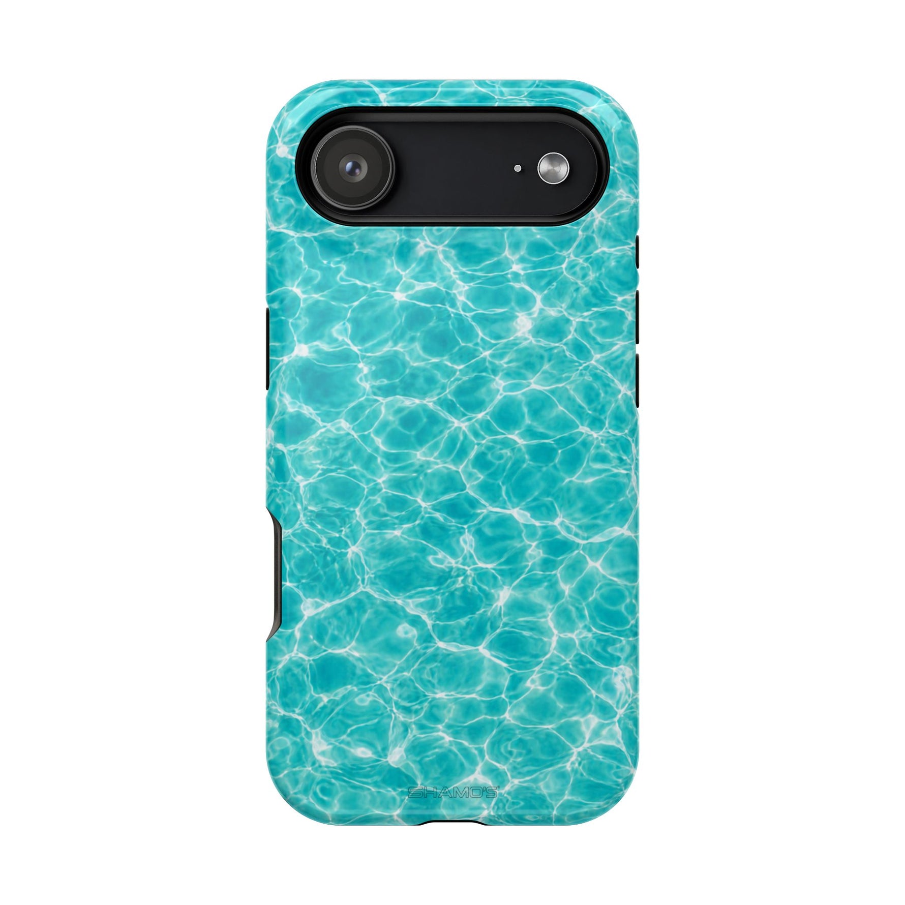 Turquoise Tide Crystal Clear Water MagSafe Phone Case – Tropical Aqua Ocean Ripple Protective Cover