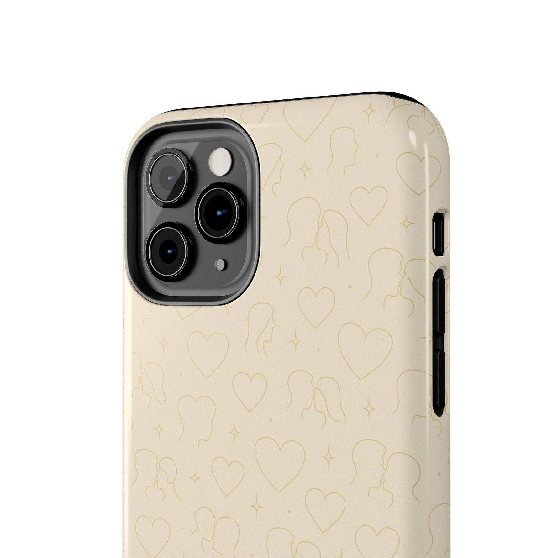 Romantic Pattern Minimalist Tough Phone Case  Shamo's