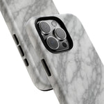 Silver Mist Marble iPhone Case with MagSafe  Shamo's