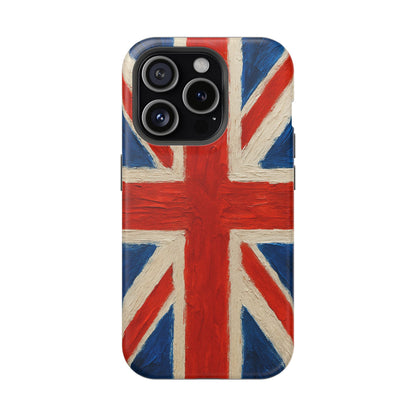 MagSafe Tough iPhone Case — UK Flag Magnetic Impact-Resistant Design  Shamo's iPhone 15 Pro / Matte