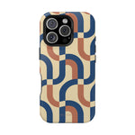 Mod Ribbon – Retro Geometric MagSafe Phone Case