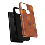 Fall Pumpkin & Coffee iPhone Case  Shamo's