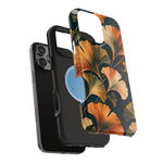 Exploded protective-layer view: Nocturne Ginkgo MagSafe phone case for iPhone 16 Pro Max #iphone-16-pro-max