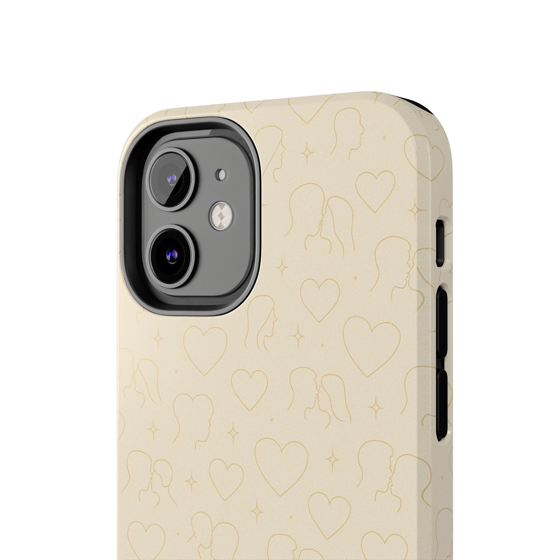 Romantic Pattern Minimalist Tough Phone Case  Shamo's