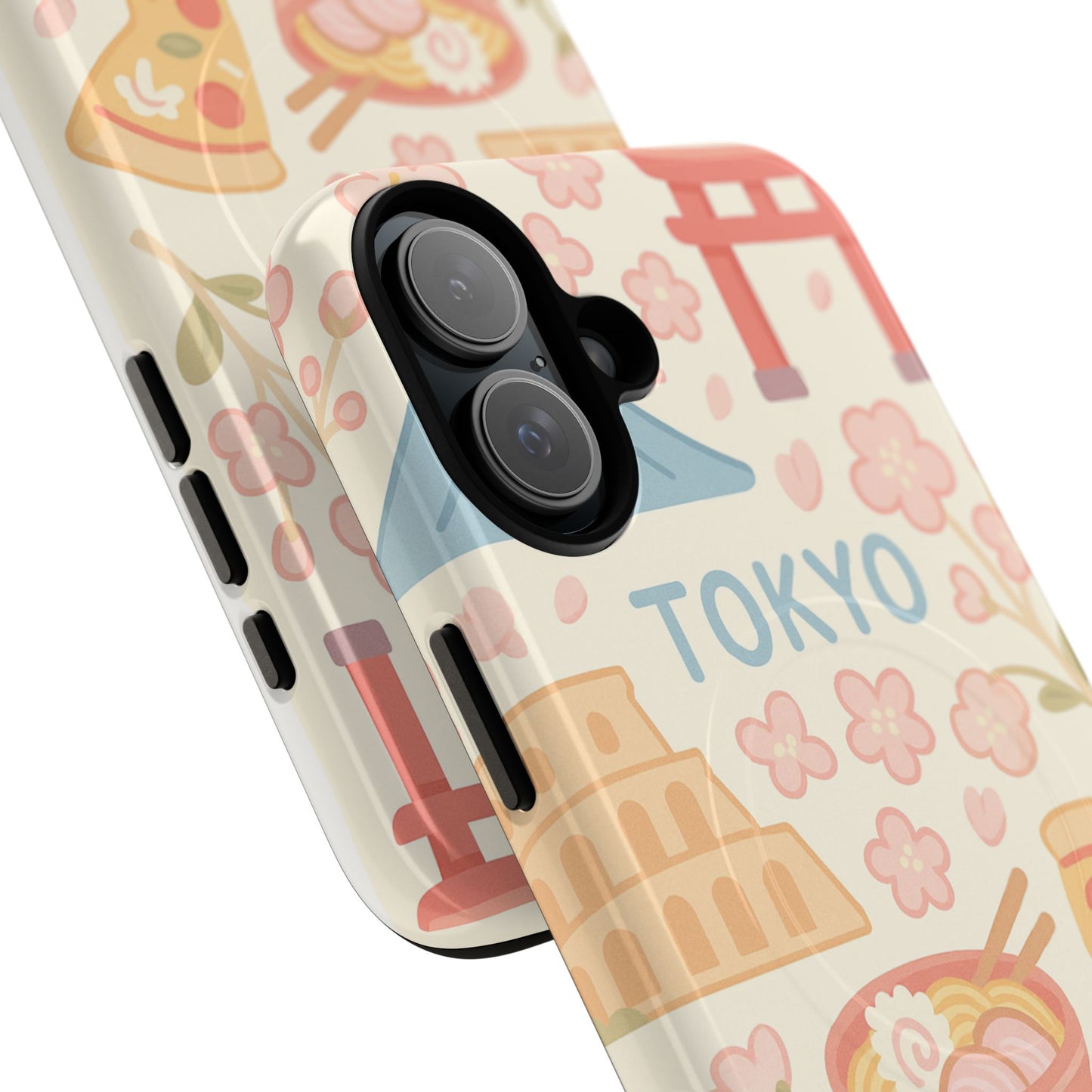 Tokyo Travel iPhone Case - Cute Japan Design | MagSafe