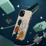 "Connected Lines" Minimalist iPhone Case — MagSafe, Magnetic Impact-Resistant  Shamo's