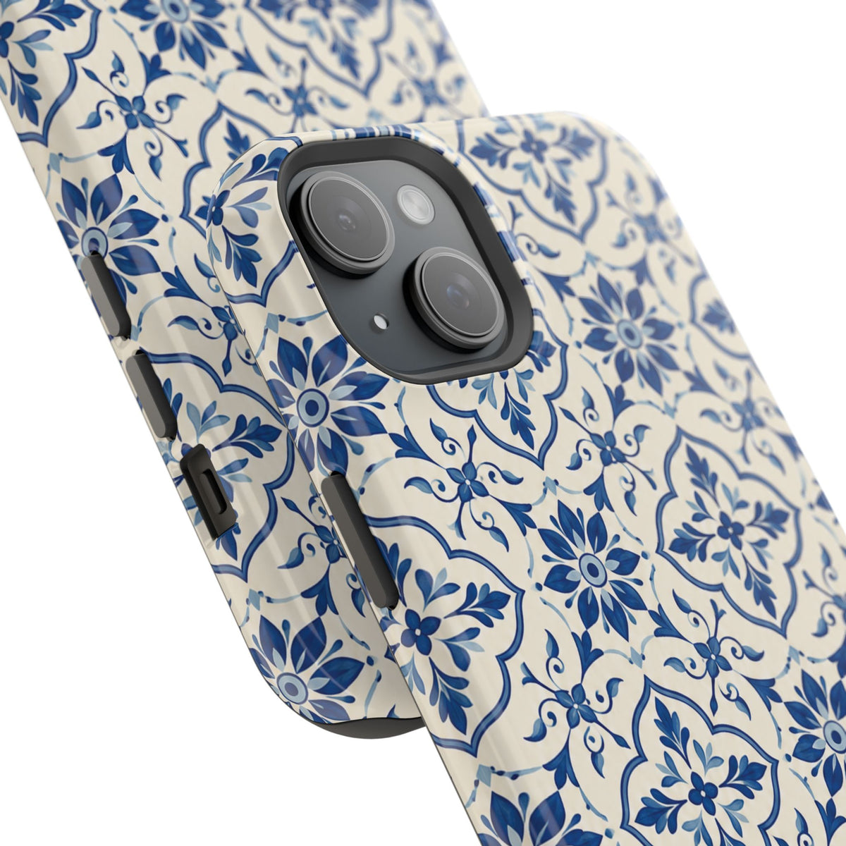 Lisbon Tile – Blue Ornamental MagSafe Phone Case