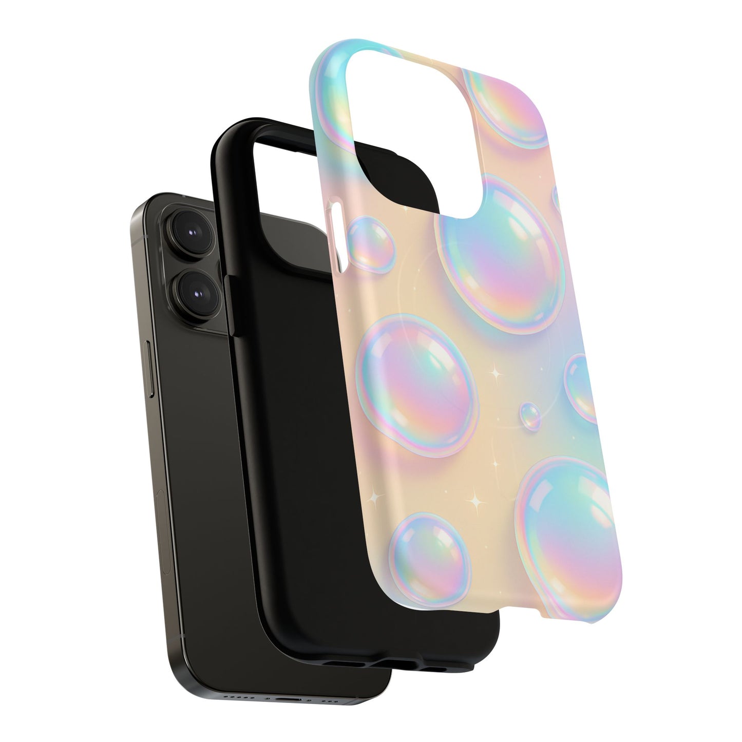 Holographic Bubble iPhone Case - with MagSafe