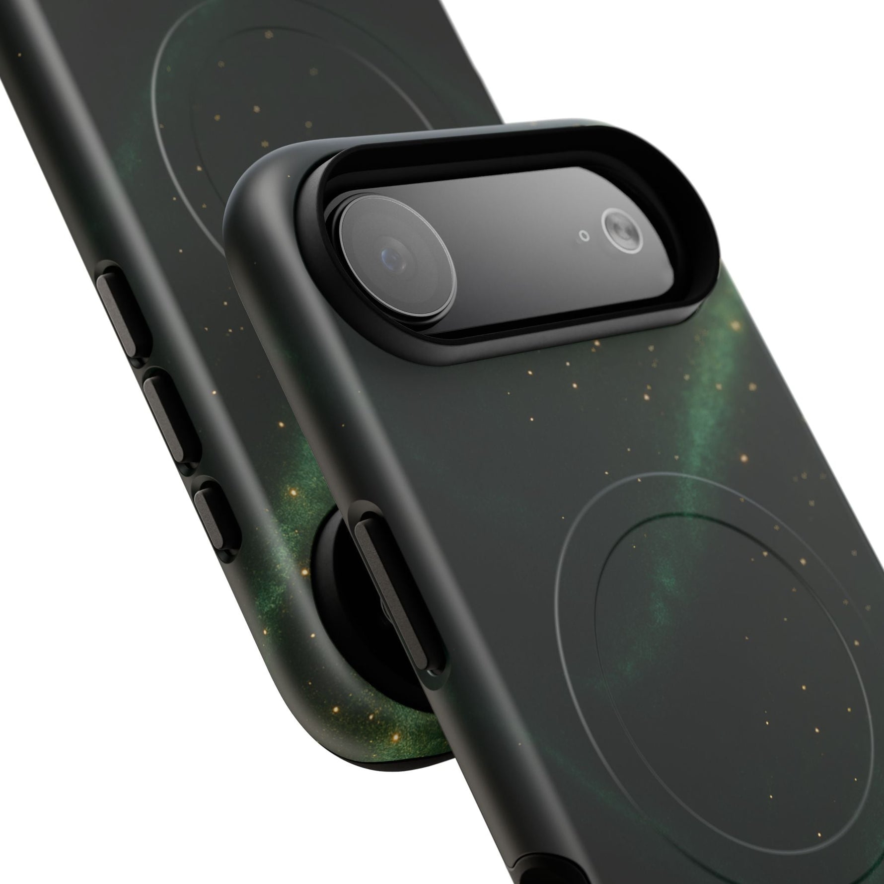 Luxury Series Emerald Galaxy iPhone Case with MagSafe  Shamo's